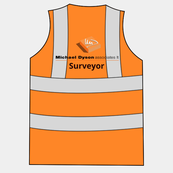 UC801 Hi Vis Safety Waistcoat Thumbnail